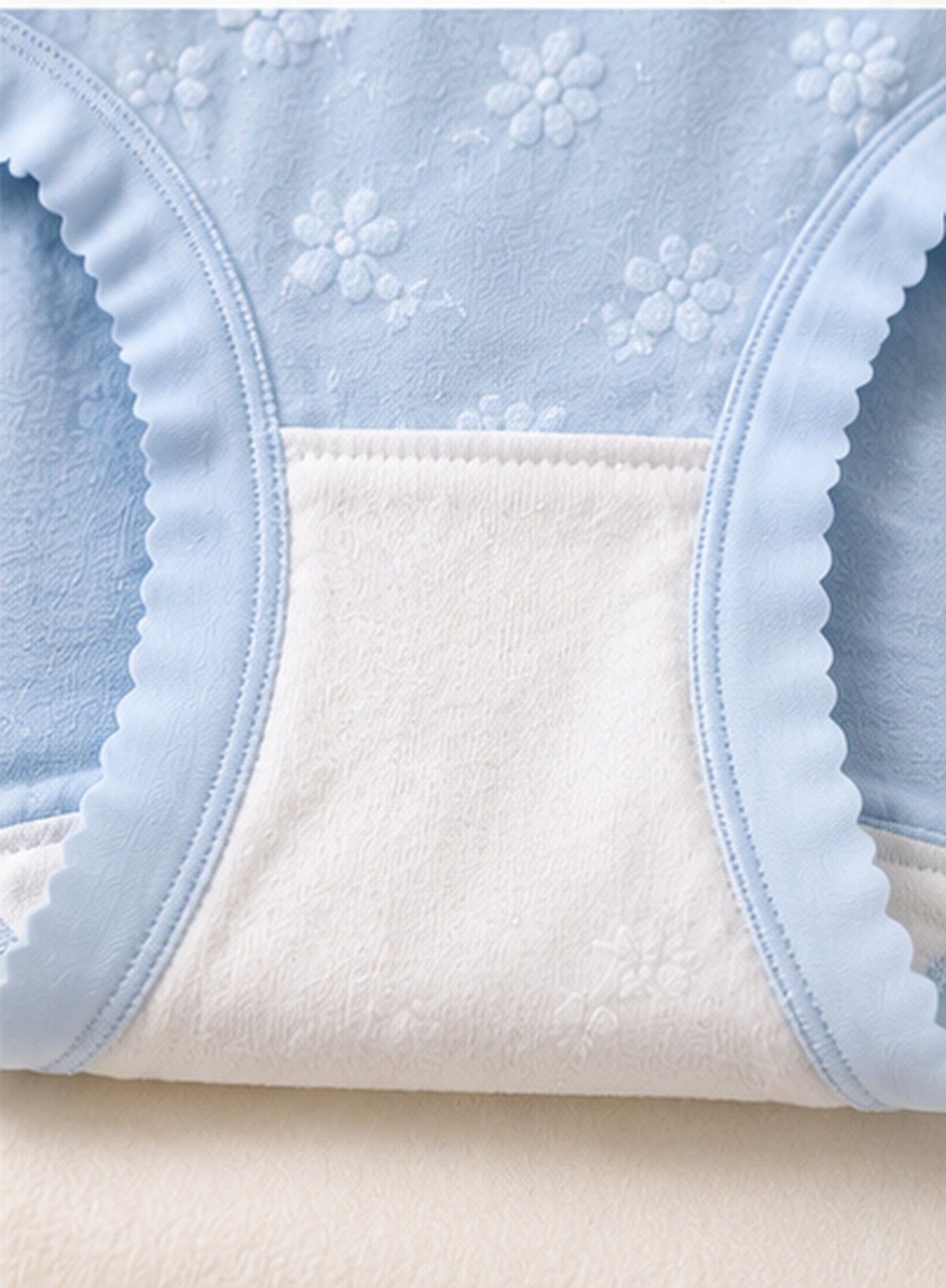 Cotton soft bow Floral panties packs (Pack of 3)