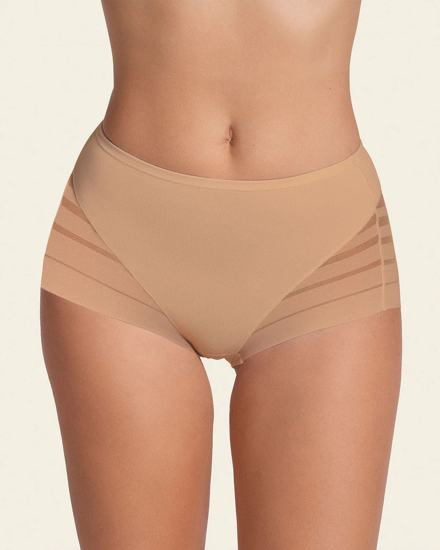 BreatheFit Lace High-Waist Briefs β Summer Tummy Control π«