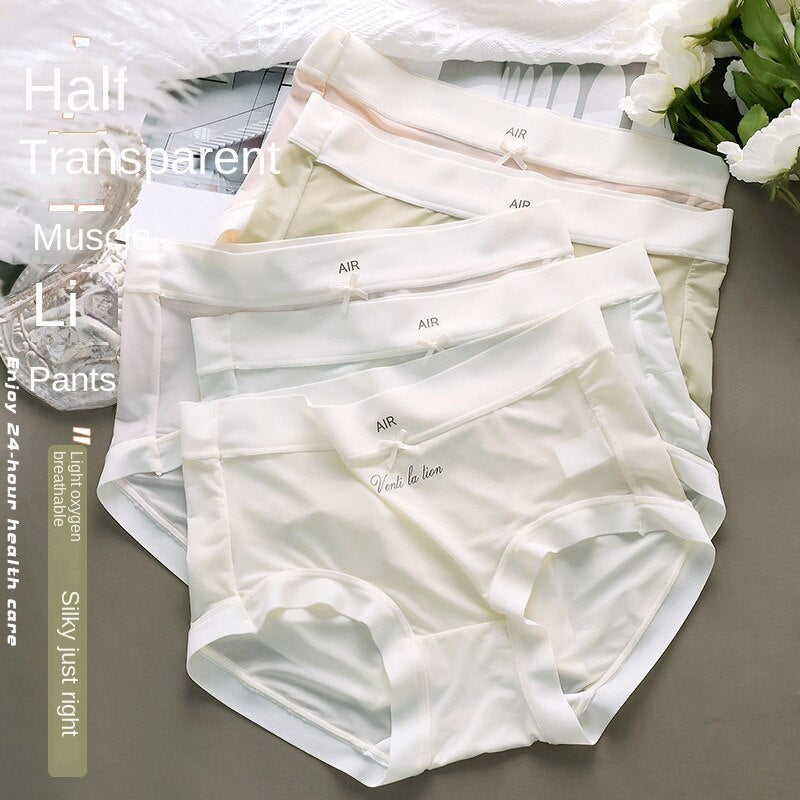 🔥Hot Sale YouthBae's Ice silk Air panties (Pack of 3)😍✨
