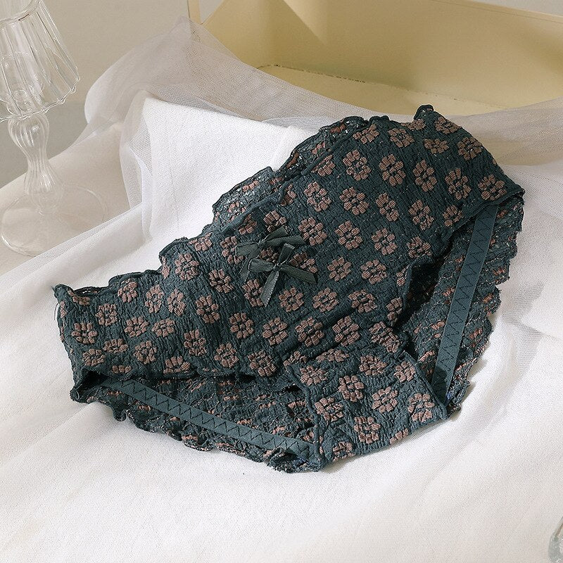 Floral Bow Bliss Panty Pack πΈπ