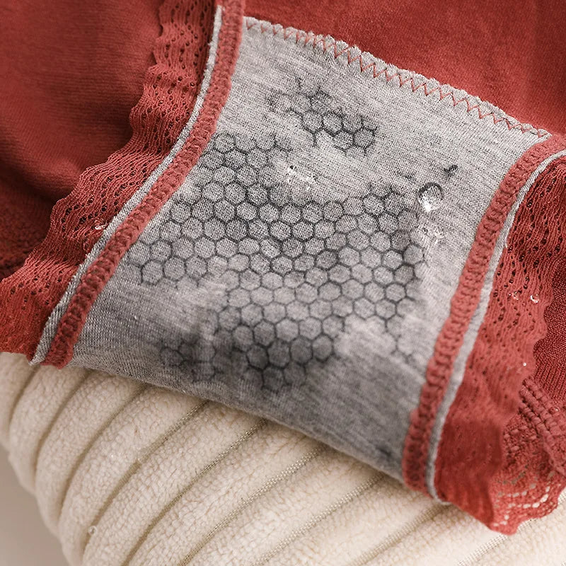 YouthBae's Breathable High waist Lace Panty (Pack of 4)