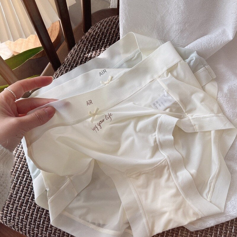🔥Hot Sale YouthBae's Ice silk Air panties (Pack of 3)😍✨