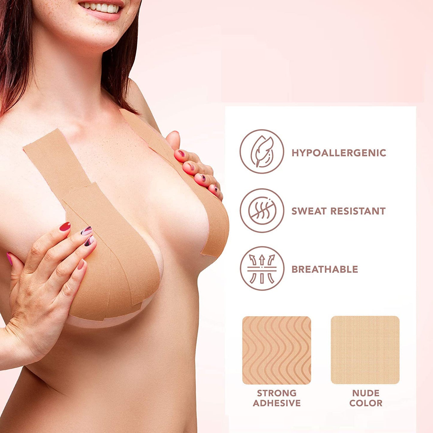 Boob Tape + Nipple Pasties + Fashion Tape
