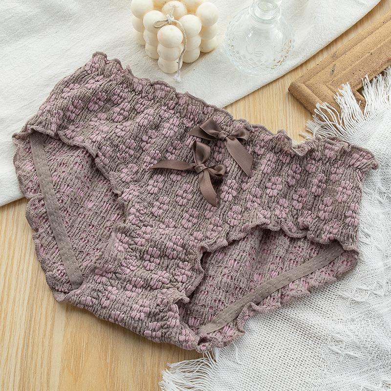 Floral Bow Bliss Panty Pack πΈπ