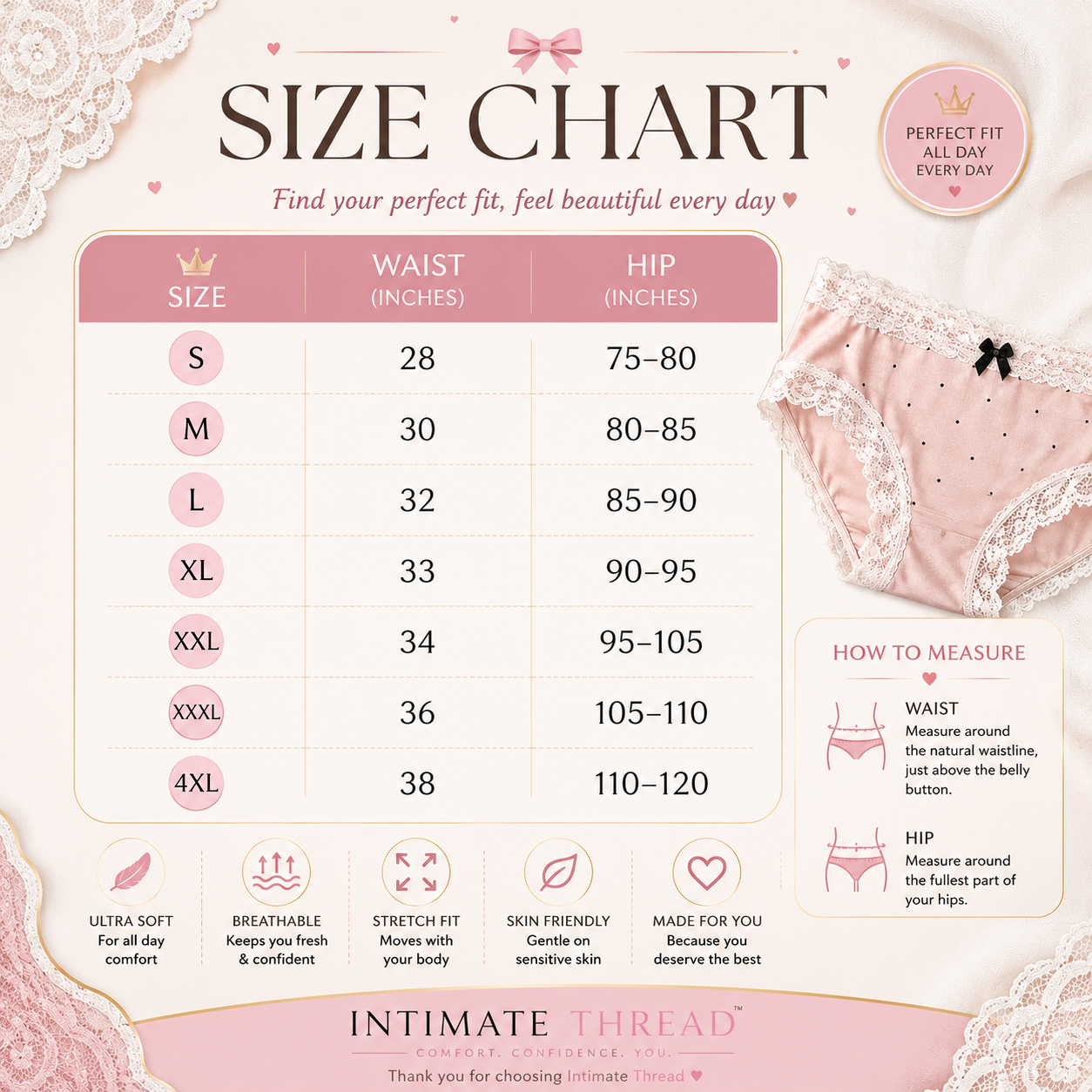 β¨ Luxury Dot Mesh Lace Briefs | 6-Piece Set π