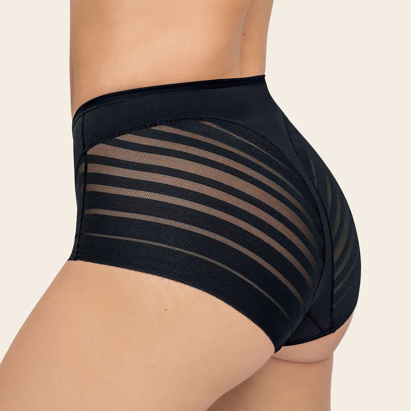 BreatheFit Lace High-Waist Briefs β Summer Tummy Control π«