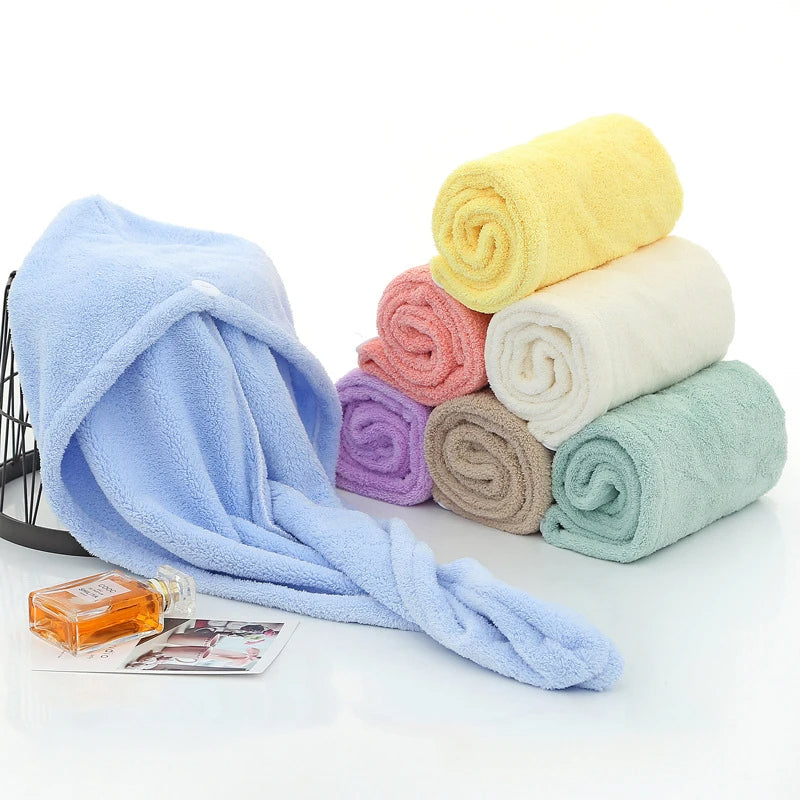 Hair Dry Turban Microfiber Towel Packs