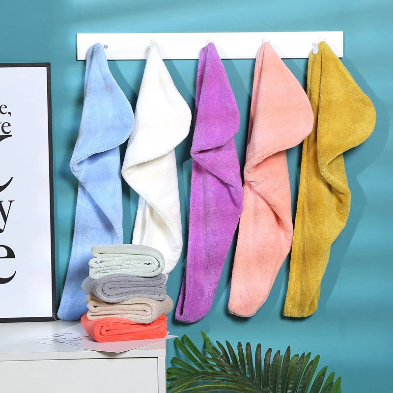Hair Dry Turban Microfiber Towel Packs