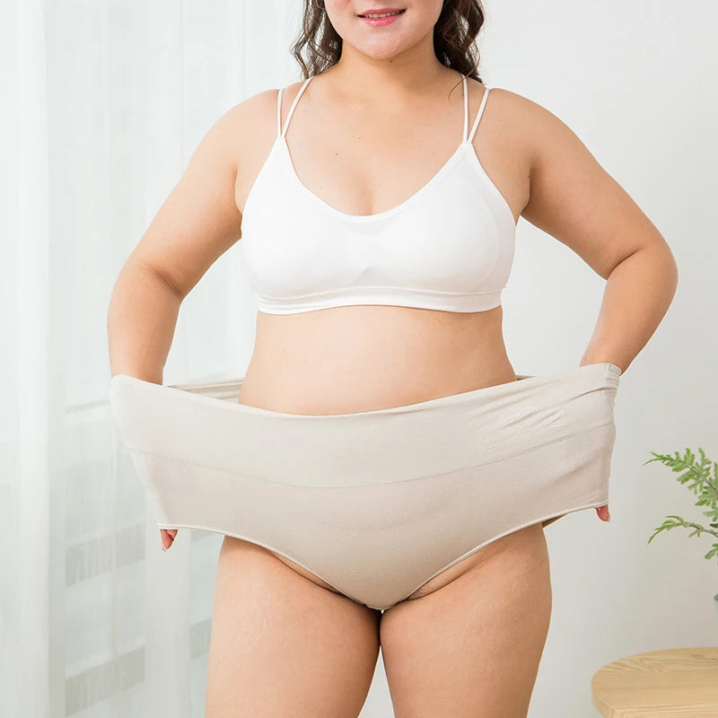 YouthBae's Plus Size Women's High Waist Panties Sets