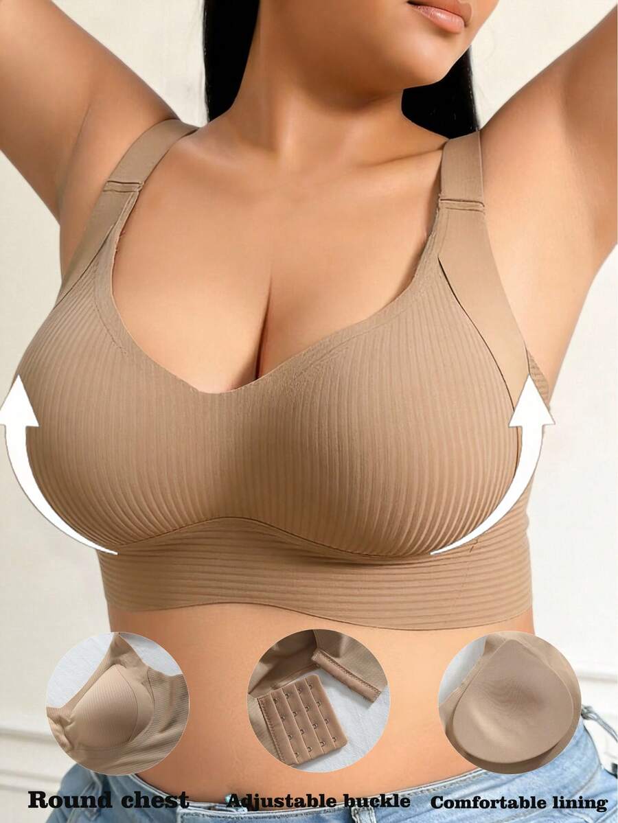 Intimate thread Wire-Free Seamless Comfort Bra for Daily wear