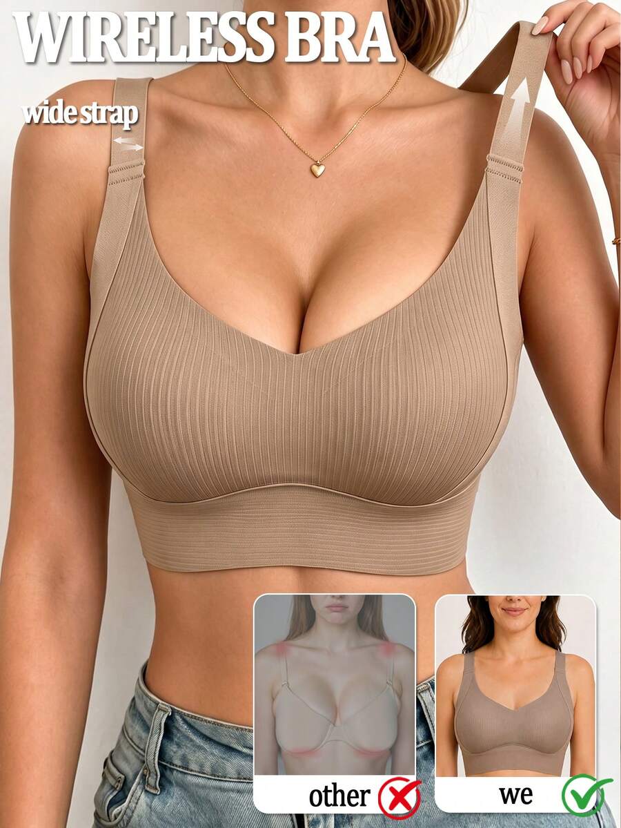 Intimate thread Wire-Free Seamless Comfort Bra for Daily wear