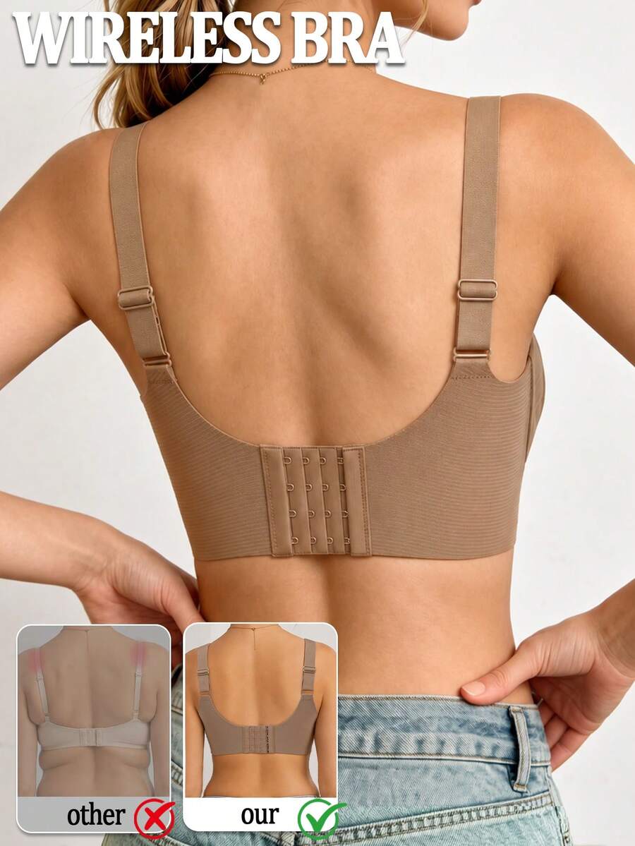 Intimate thread Wire-Free Seamless Comfort Bra for Daily wear