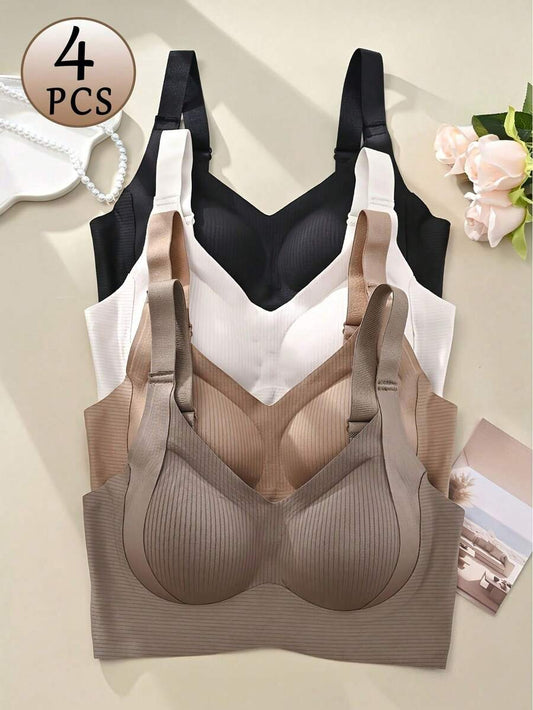 Intimate thread Wire-Free Seamless Comfort Bra for Daily wear