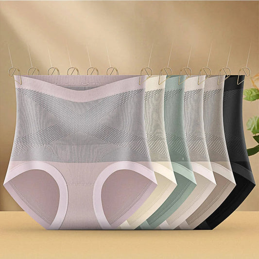 Women's High-waisted Tummy Control Shaping Panties (pack of 3)