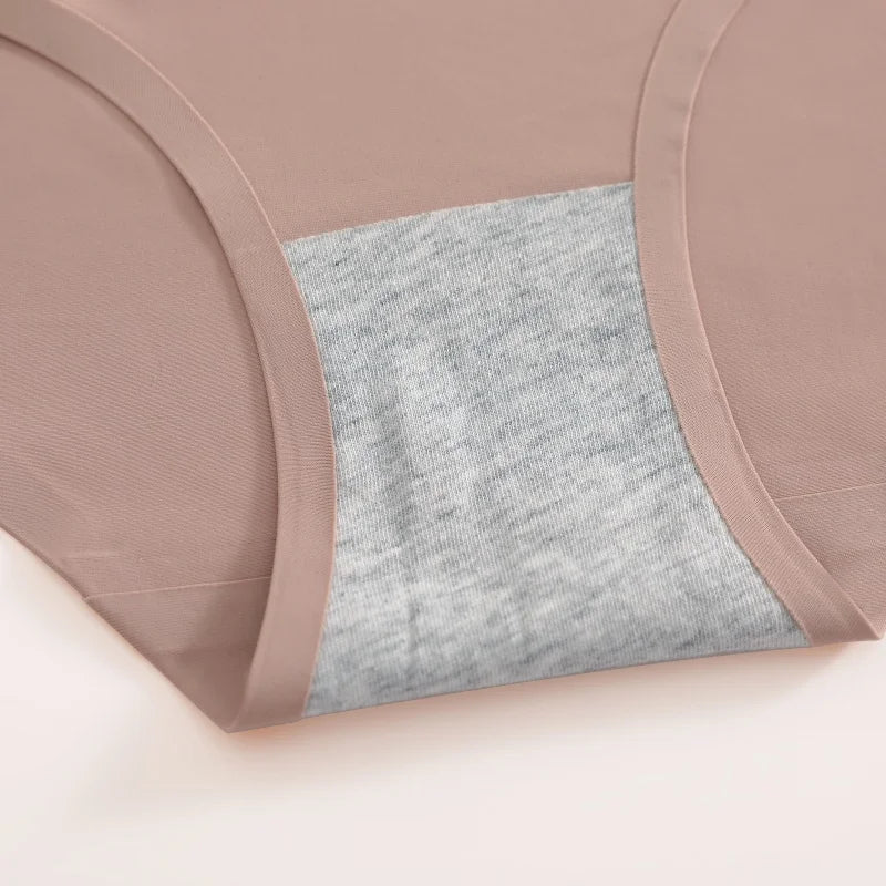 Intimate thread High waist seamless Panties Solid Colors