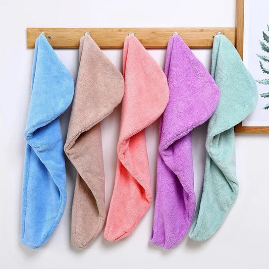 Hair Dry Turban Microfiber Towel Packs