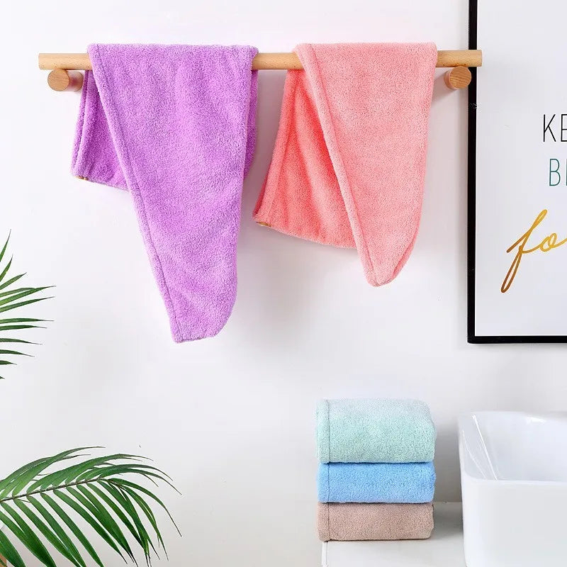 Hair Dry Turban Microfiber Towel Packs