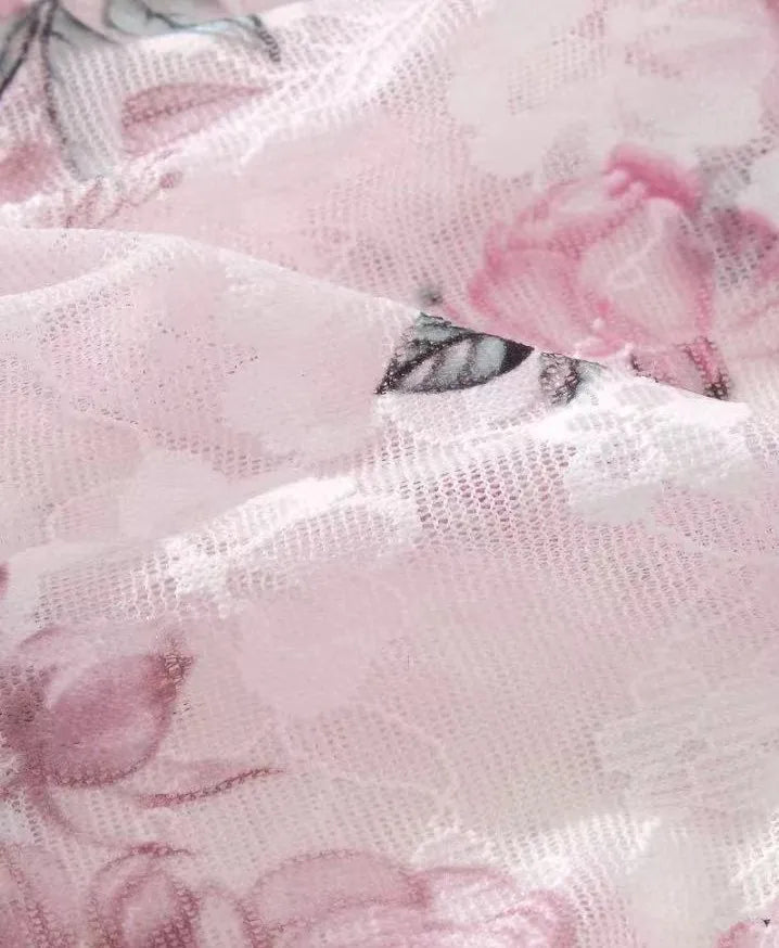 Floral Mesh underpants Antibacterial Gusset breathable underwea