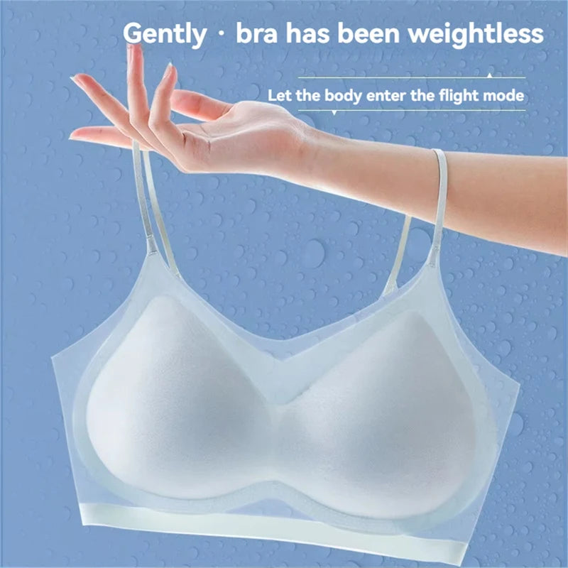 Seamless Ultra-Thin Ice Silk Bra Intimates Wireless Bralette