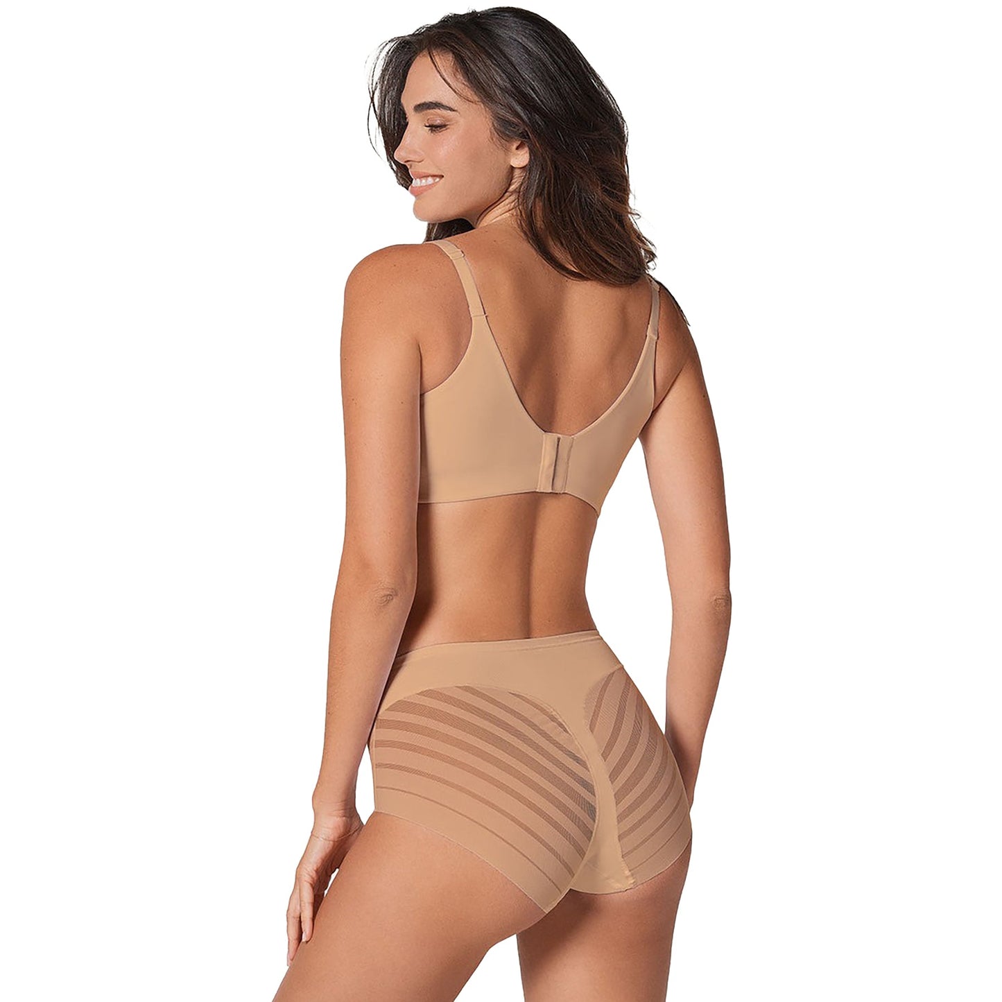 BreatheFit Lace High-Waist Briefs – Summer Tummy Control 💫