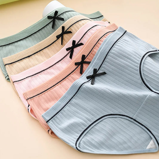 Cute Little bow Cotton Panties sets