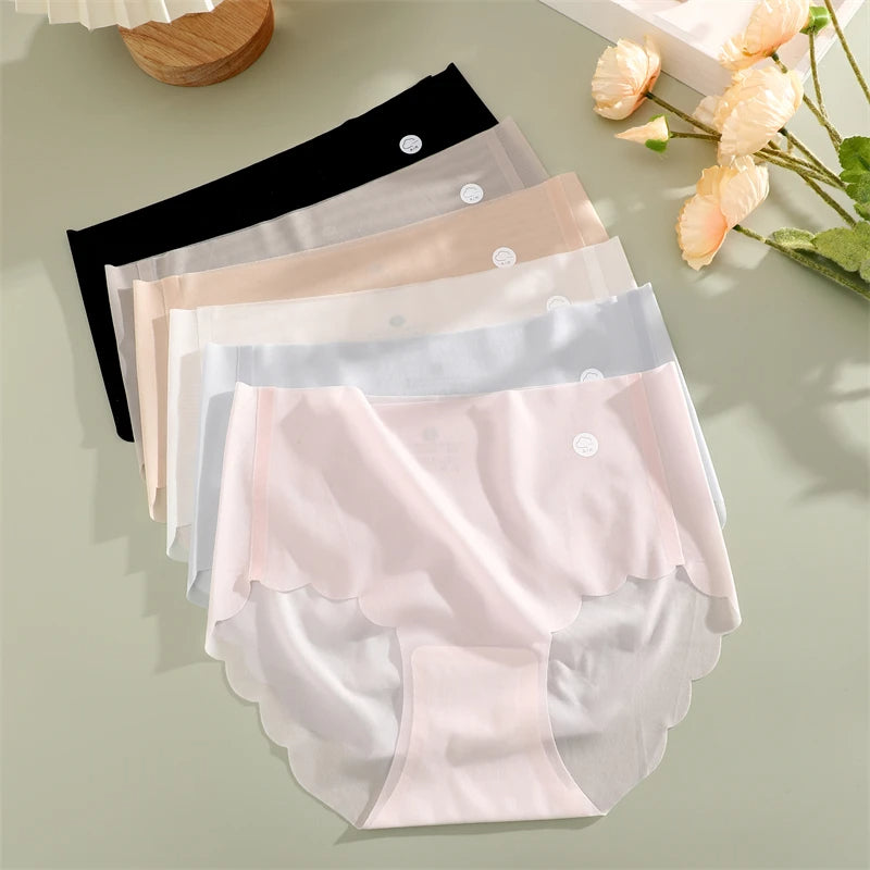 Ice silk no feel ultra thin panties