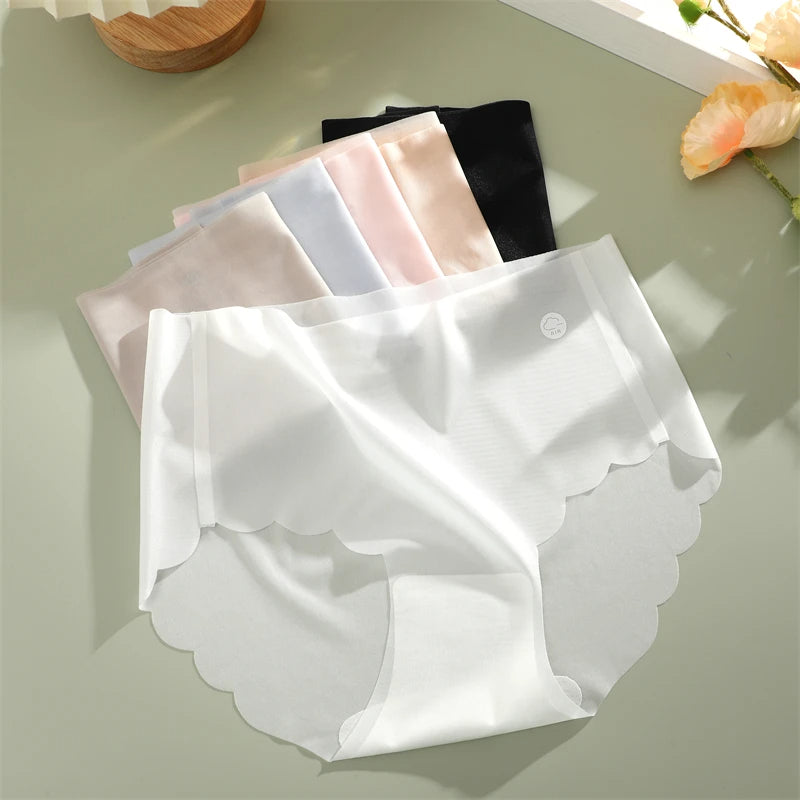 Ice silk no feel ultra thin panties